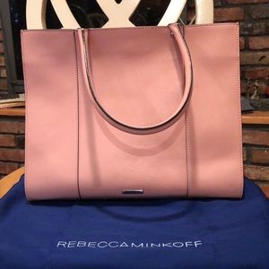 Pink Rebecca Minkoff tote
